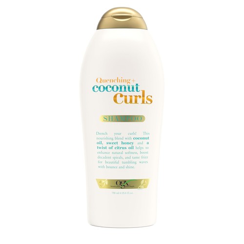 Ogx quenching coconut - quenching, curls