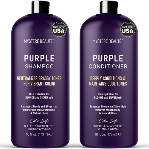 Purple shampoo and conditioner - shampoo,